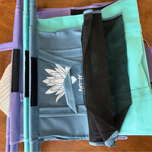 The Container Store Multi-Color Shopping Bag Set - Picture 10 of 11